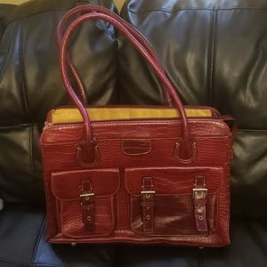 Target Crocodile Print Tote